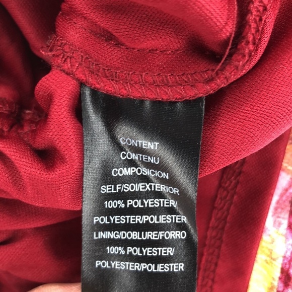 WAYF Square Neck Floral Cropped Top Sheer Sleeves Medium - Picture 12 of 15